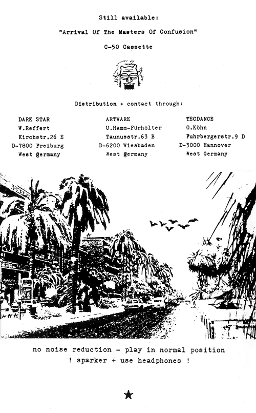 cassette back cover